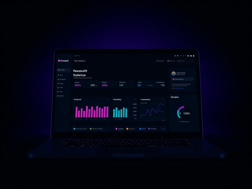 Concept analytics dashboard interface